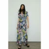Warehouse Printed Ruched Front Jumpsuit For Female -Warehouse Sales Store unnamed file 3700