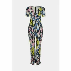 Warehouse Printed Ruched Front Jumpsuit For Female -Warehouse Sales Store unnamed file 3703