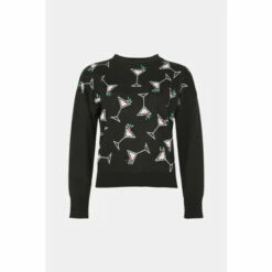 Warehouse Hotfix Cocktail Knit Jumper For Female -Warehouse Sales Store unnamed file 3793