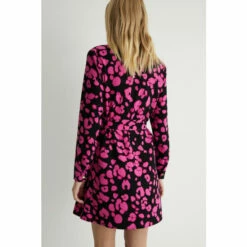 Warehouse Petite Animal Mini Shirt Dress For Female -Warehouse Sales Store unnamed file 3809