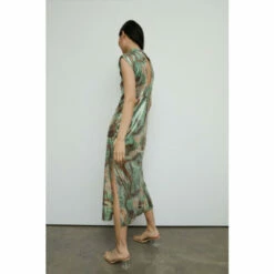 Warehouse Swirl Printed Sequin Midi Dress For Female -Warehouse Sales Store unnamed file 3938