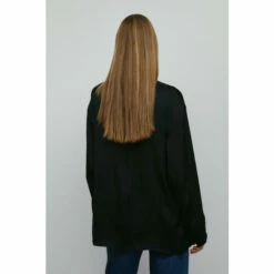 Warehouse Premium Satin Funnel Neck Top With Wide Cuff For Female -Warehouse Sales Store unnamed file 3987