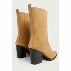 Warehouse Real Suede Mid Calf Western Boot For Female -Warehouse Sales Store unnamed file 4043