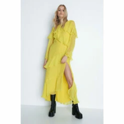 Warehouse Premium Ruffle Detail Tiered Maxi Dress For Female -Warehouse Sales Store unnamed file 4055