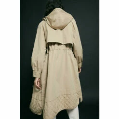 Warehouse Quilted Hem Parka For Female -Warehouse Sales Store unnamed file 411