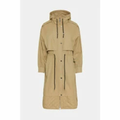 Warehouse Quilted Hem Parka For Female -Warehouse Sales Store unnamed file 412