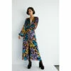 Warehouse Floral Devore Button Through Midi Dress For Female -Warehouse Sales Store unnamed file 415