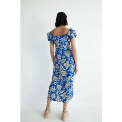 Warehouse Floral Print Square Neck Midi Dress For Female -Warehouse Sales Store unnamed file 4176