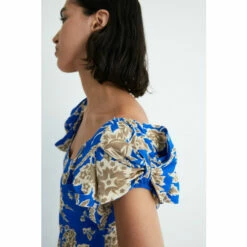 Warehouse Floral Print Square Neck Midi Dress For Female -Warehouse Sales Store unnamed file 4178