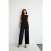 Warehouse Frill Sleeve Tie Waist Jumpsuit For Female -Warehouse Sales Store unnamed file 4239