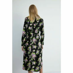 Warehouse Petite Floral D Ring Midi Shirt Dress For Female -Warehouse Sales Store unnamed file 4246