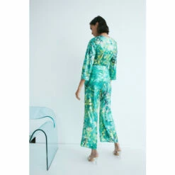 Warehouse WH X Kimberley Burrows Printed Sequin Co-ord Trouser For Female -Warehouse Sales Store unnamed file 4365