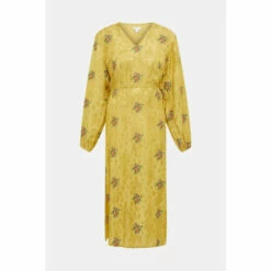 Warehouse Embroidered Floral V Neck Midi Dress For Female -Warehouse Sales Store unnamed file 4383