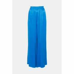Warehouse Petite Satin Wide Leg Trouser For Female -Warehouse Sales Store unnamed file 4428