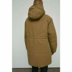 Warehouse Detachable Hood Drawcord Padded Jacket For Female -Warehouse Sales Store unnamed file 4443