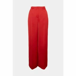 Warehouse Satin Premium Wide Leg Trouser For Female -Warehouse Sales Store unnamed file 4459
