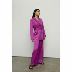 Warehouse Satin Premium Wide Leg Trouser For Female -Warehouse Sales Store unnamed file 4462