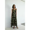 Warehouse Sparkle Jacquard Ruffle Maxi Dress For Female