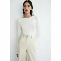 Warehouse Slash Neck Long Sleeve Top For Female -Warehouse Sales Store unnamed file 45