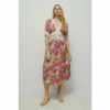 Warehouse Satin Lace Tea Midi Dress In Floral For Female -Warehouse Sales Store unnamed file 4505