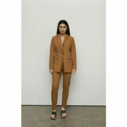 Warehouse Premium Tailored Single Breasted Longline Jacket For Female -Warehouse Sales Store unnamed file 4631