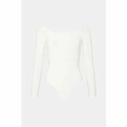 Warehouse Premium Slinky Double Layer Bardot Bodysuit For Female -Warehouse Sales Store unnamed file 464