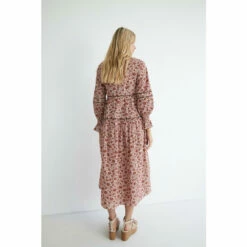 Warehouse Floral Piping Detail Midi Dress For Female -Warehouse Sales Store unnamed file 4651