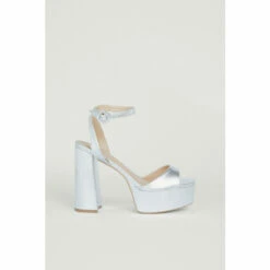 Warehouse Metallic Platform Sandal For Female -Warehouse Sales Store unnamed file 4666