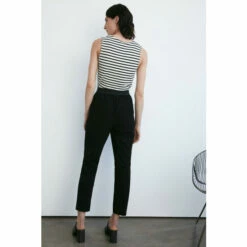 Warehouse Essential Elastic Back Ankle Grazer Trouser For Female -Warehouse Sales Store unnamed file 4698