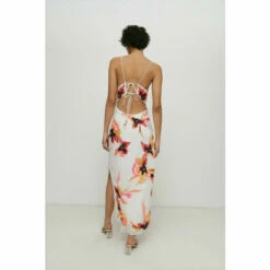 Warehouse Petite Embellished Floral Midi Slip Dress For Female -Warehouse Sales Store unnamed file 4765