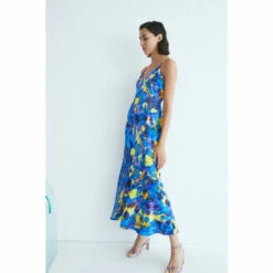 Warehouse WH X Kimberley Burrows Insert Cami Midi Dress For Female -Warehouse Sales Store unnamed file 4781