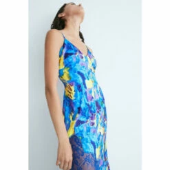 Warehouse WH X Kimberley Burrows Insert Cami Midi Dress For Female -Warehouse Sales Store unnamed file 4782