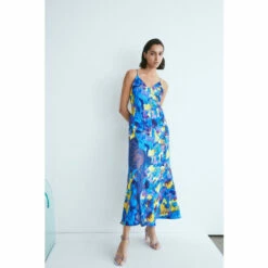 Warehouse WH X Kimberley Burrows Insert Cami Midi Dress For Female -Warehouse Sales Store unnamed file 4783