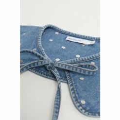 Warehouse Stud Detail Denim Collar For Female -Warehouse Sales Store unnamed file 4796