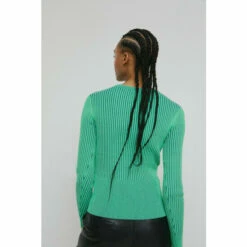 Warehouse Petite Plated Rib Knit Jumper For Female -Warehouse Sales Store unnamed file 482