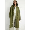 Warehouse Longline Rain Coat For Female