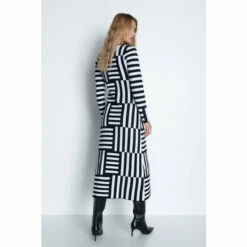 Warehouse Mixed Stripe Knit Midi Dress For Female -Warehouse Sales Store unnamed file 4895