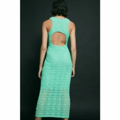Warehouse Lace Cut Out Back Racer Midi Dress For Female -Warehouse Sales Store unnamed file 4923