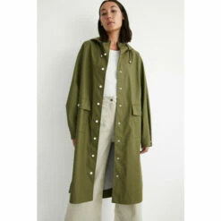 Warehouse Longline Rain Coat For Female -Warehouse Sales Store unnamed file 493