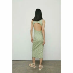Warehouse Space Dye Open Back Midi Dress For Female -Warehouse Sales Store unnamed file 4962