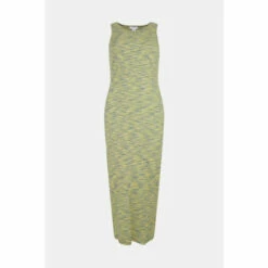 Warehouse Space Dye Open Back Midi Dress For Female -Warehouse Sales Store unnamed file 4963