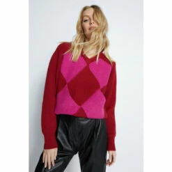 Warehouse Weave Front Knit Jumper For Female -Warehouse Sales Store unnamed file 4994