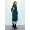 Warehouse Checkerboard Jacquard Polo Knit Dress For Female -Warehouse Sales Store unnamed file 5161