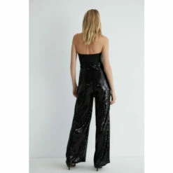 Warehouse Sequin Sweetheart Bandeau Jumpsuit For Female -Warehouse Sales Store unnamed file 5175