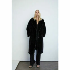 Warehouse Glossy Fur Coat For Female -Warehouse Sales Store unnamed file 536