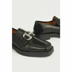 Warehouse Real Leather Square Toe Snaffle Loafer For Female -Warehouse Sales Store unnamed file 547
