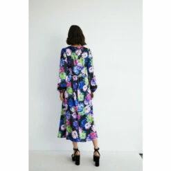 Warehouse Lace Insert Floral Print Midi Dress For Female -Warehouse Sales Store unnamed file 685