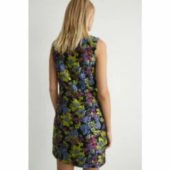 Warehouse Floral Jacquard Button Through Shift Dress For Female -Warehouse Sales Store unnamed file 719