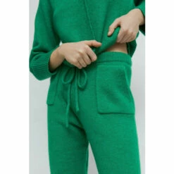 Warehouse Wool Mix Knit Joggers For Female