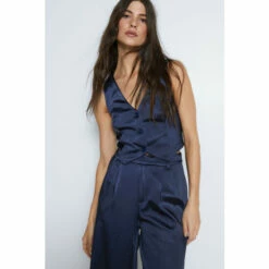 Warehouse Premium Bonded Satin Waistcoat For Female -Warehouse Sales Store unnamed file 785